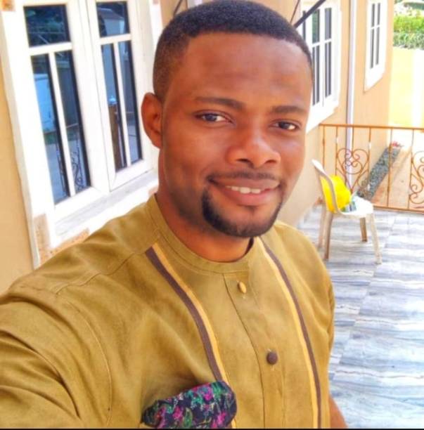 Handsome African Man smiling