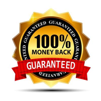money-back-guarantee-gold-sign-label-free-vector